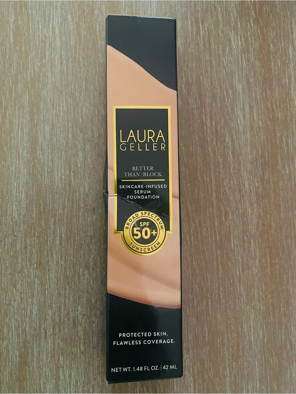 LAURA GELLER BETTER THAN BLOCK SERUM FOUNDATION SPF 50/ LIGHT TO MEDIUM